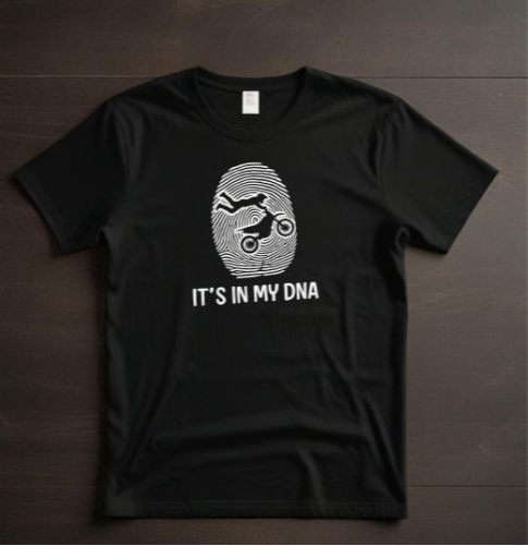 Men’s Black Motocross T-Shirt