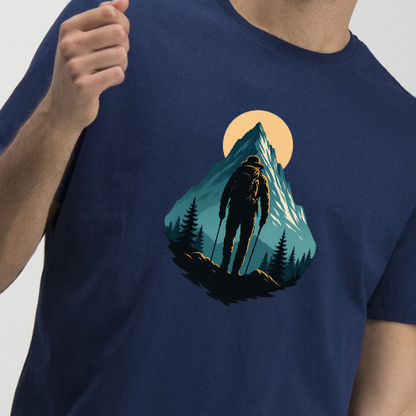 Wanderer’s Peak – Men’s Adventure T-Shirt