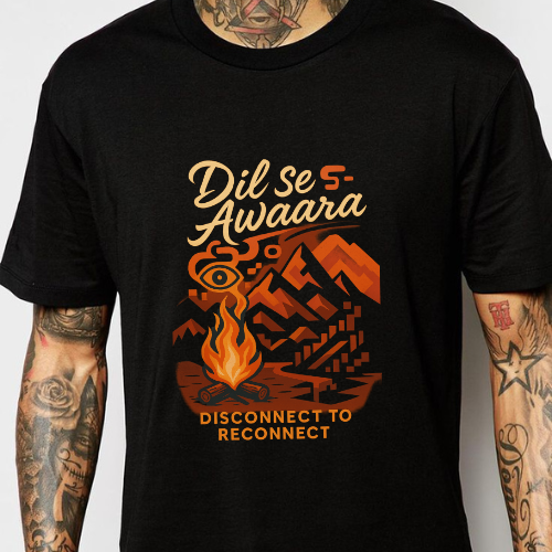 Dil Se Awaara – Men's Adventure T-Shirt