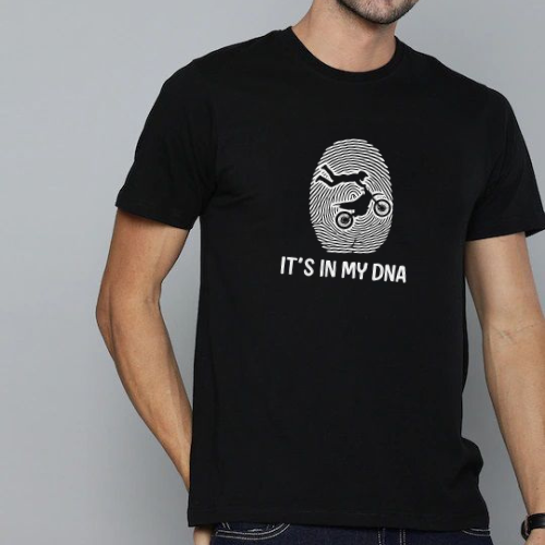 Men’s Black Motocross T-Shirt