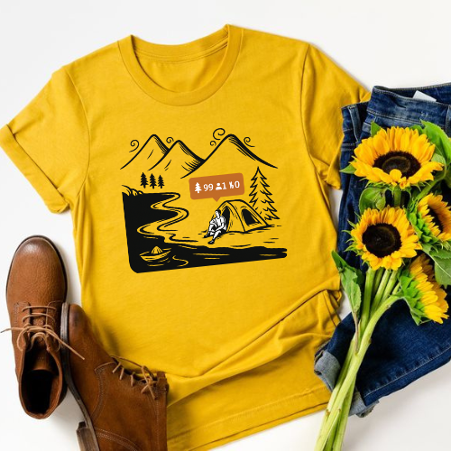 Nature Camper Women's Half Sleeve T-Shirt