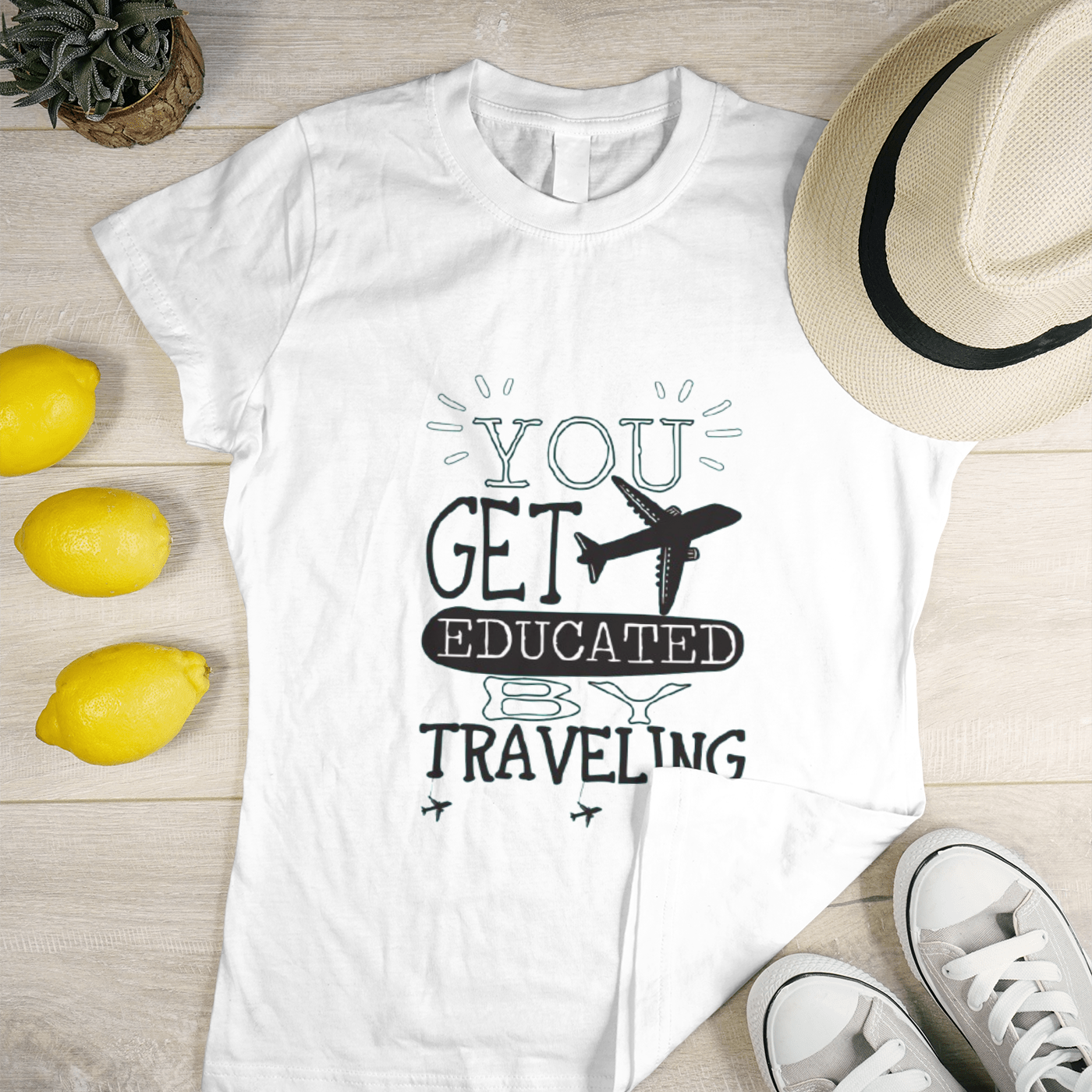 Half Sleeve Men’s Travel T Shirt