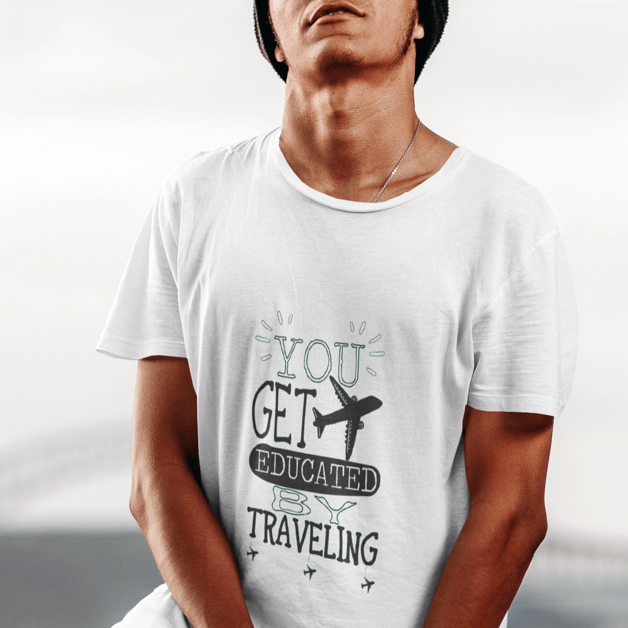 Half Sleeve Men’s Travel T Shirt
